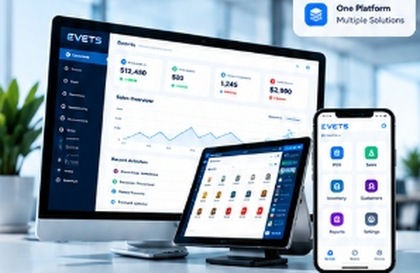 EVETS Products Suite Multi-Device Mockup